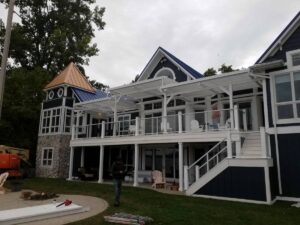 Weathered house tour